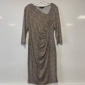 Lafayette 148 New York 3/4 Sleeve Dress